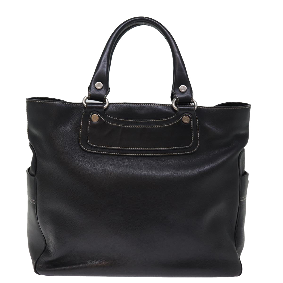 Luxury CELINE Boogie bag Hand Bag Leather Black 12744