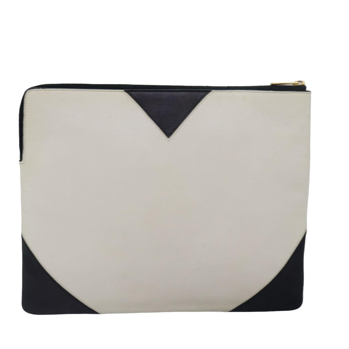 Luxury CELINE Clutch Bag Leather Black Whe 13087