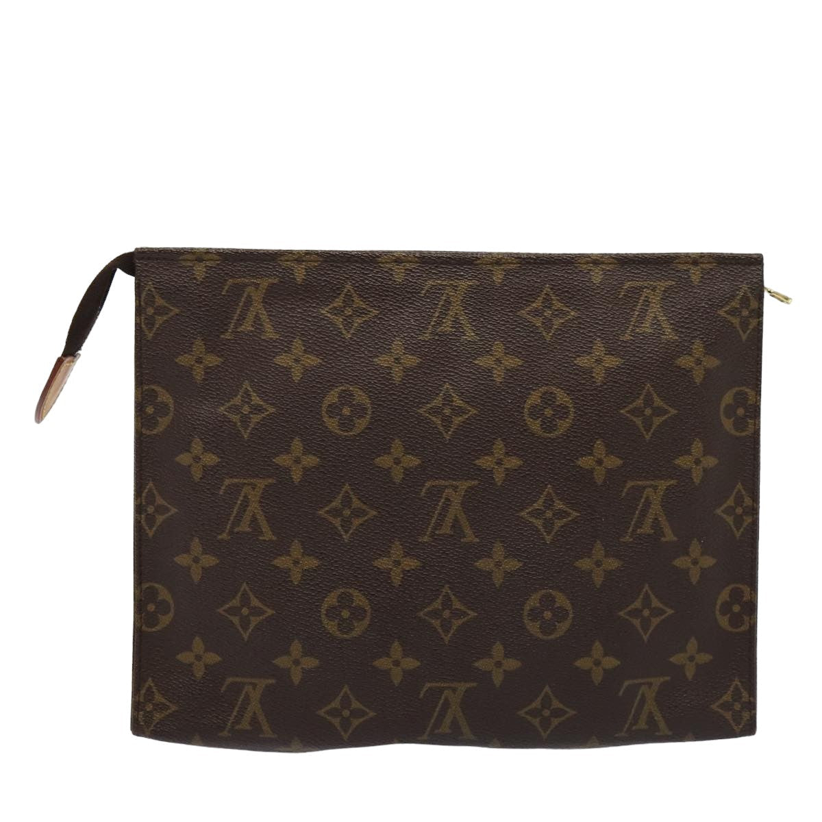 LOUIS VUITTON Monogram Poche Toilette 26 Pouch M47542 LV Auth yk13476