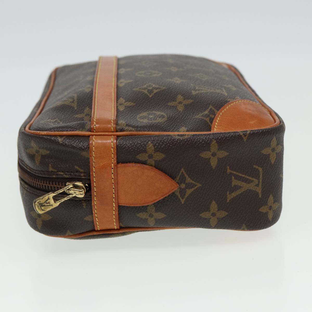 LOUIS VUITTON Monogram Compiegne 28 Clutch Bag M51845 LV Auth yk13607