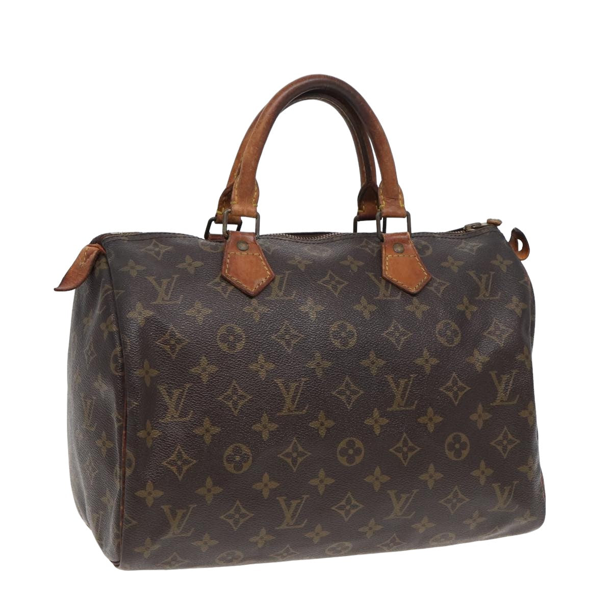 LOUIS VUITTON Monogram Hand Bag M41526 LV Auth yk13855