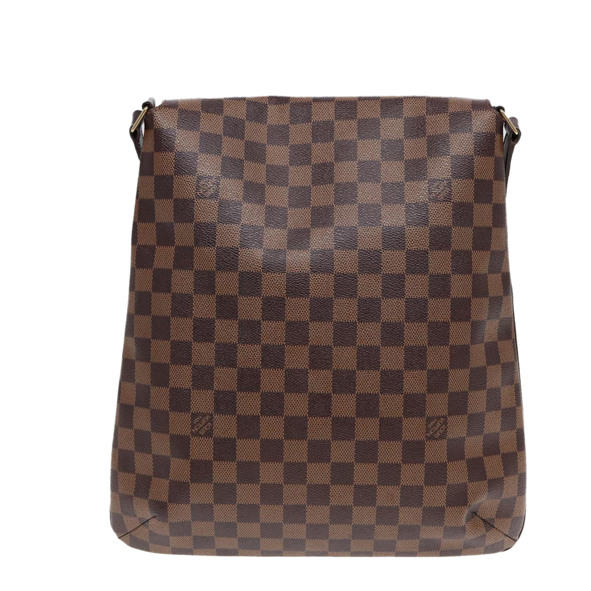 LOUIS VUITTON Damier Ebene M tte Shoulder Bag N51302 LV Auth yk14306