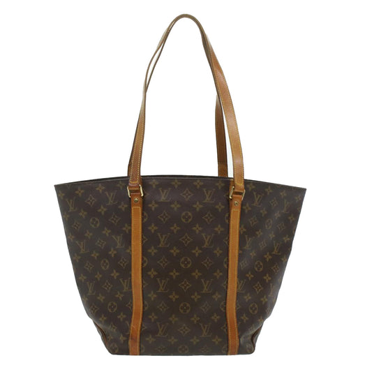 LOUIS VUITTON Monogram Sac Shopping Tote Bag LV Auth yk5667