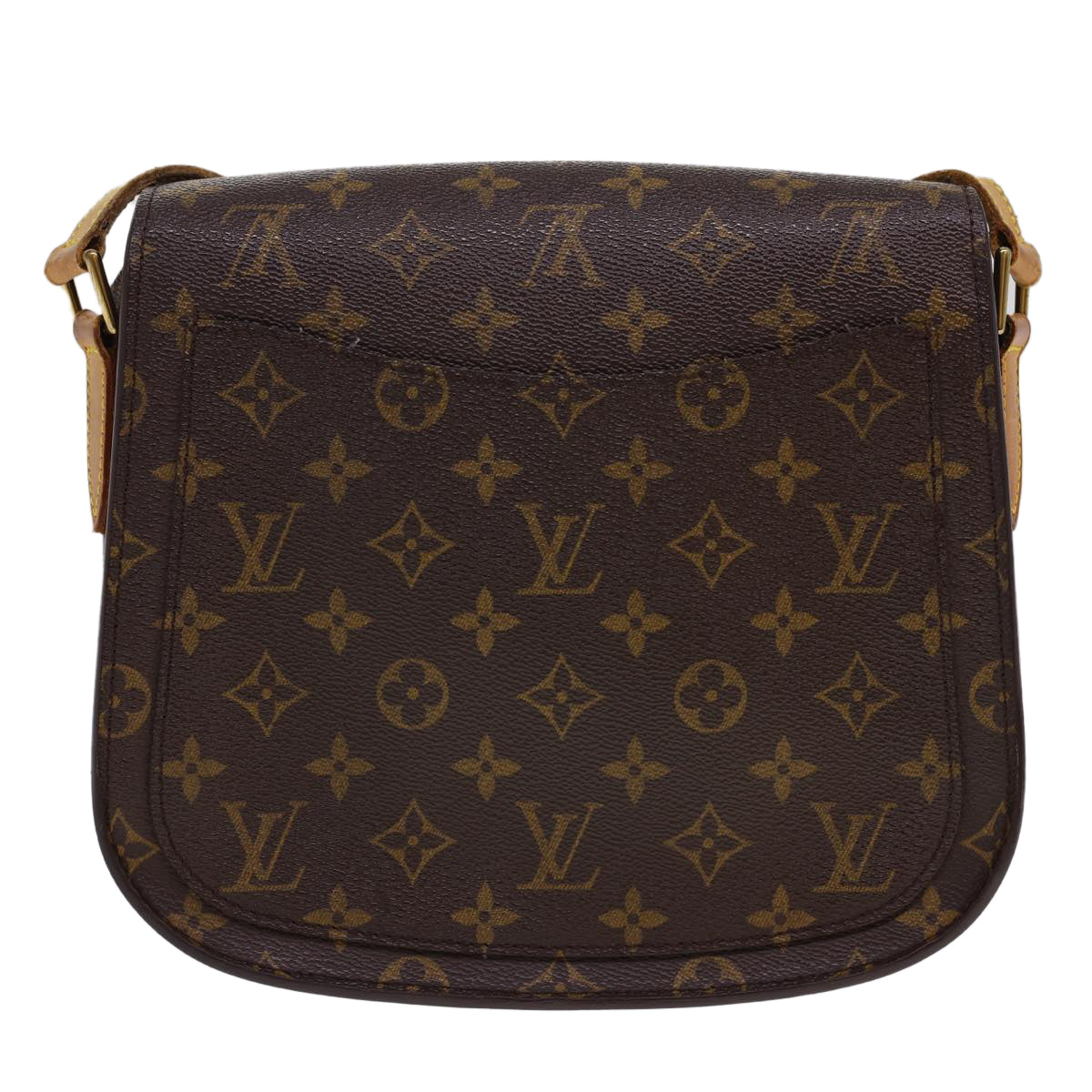 LOUIS VUITTON Monogram Saint Cloud GM Shoulder Bag M51242 LV yk6497