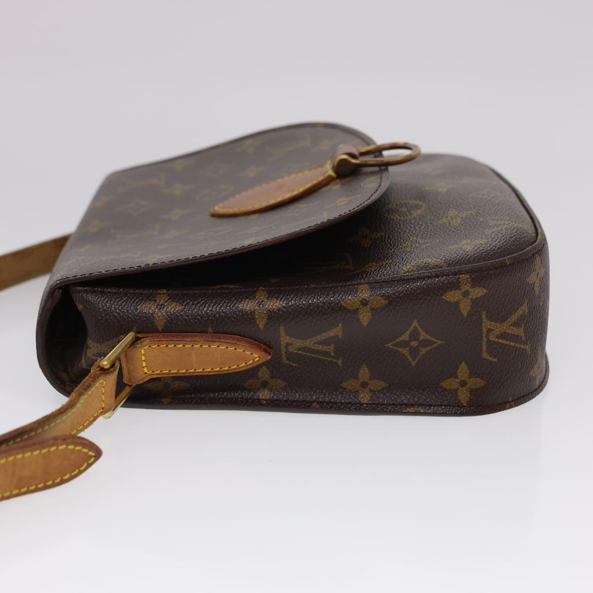 LOUIS VUITTON Monogram Saint Cloud GM Shoulder Bag M51242 LV yk6497