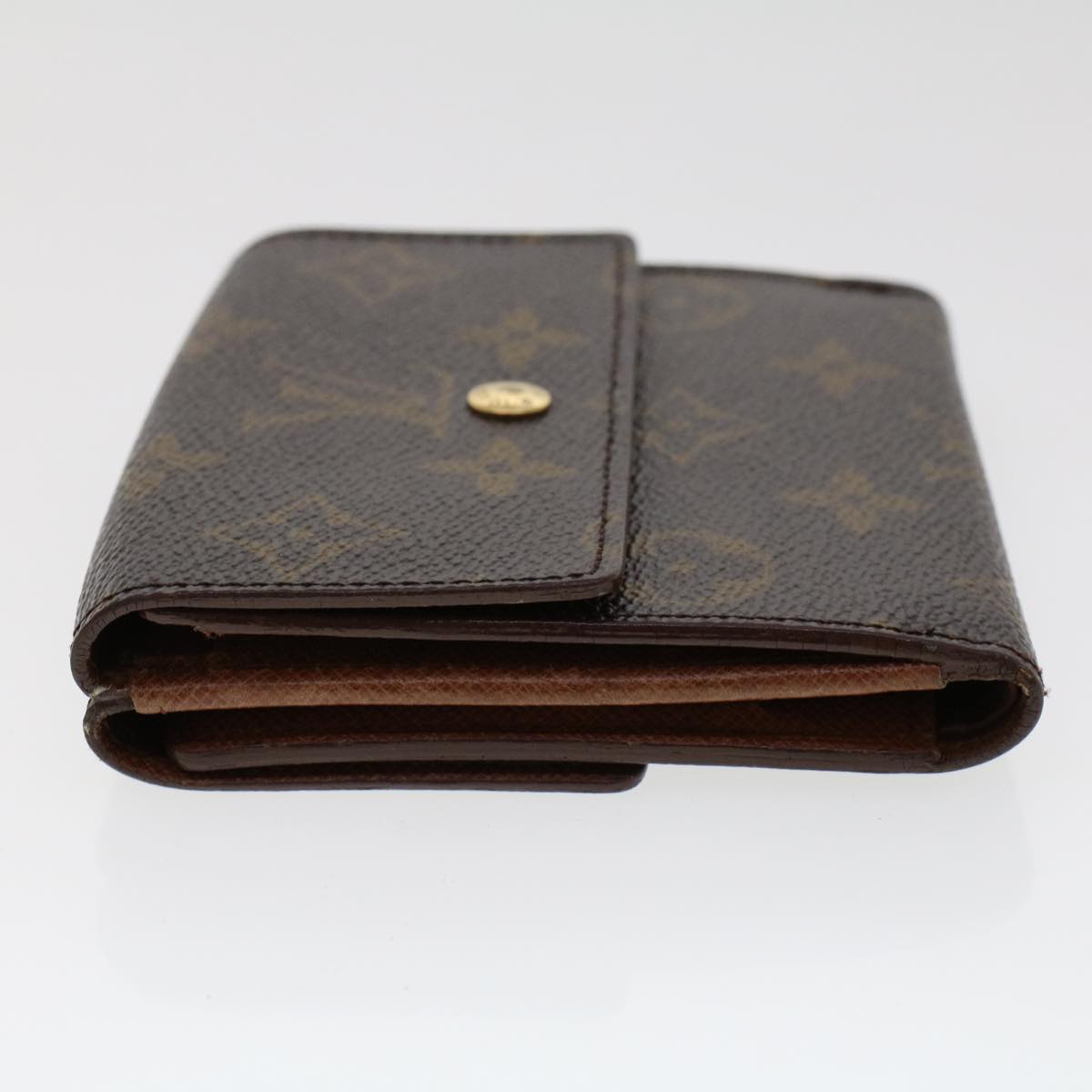 LOUIS VUITTON Monogram Porte Monnaie Bier Cartes Crdit M61652 LV yk7745