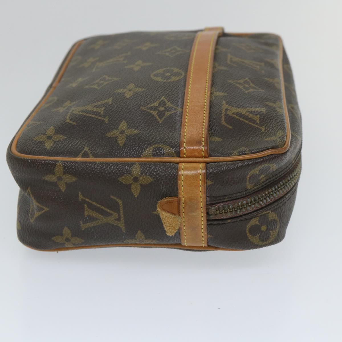 LOUIS VUITTON Monogram Compiegne 23 Clutch Bag M51847 LV Auth yk8776