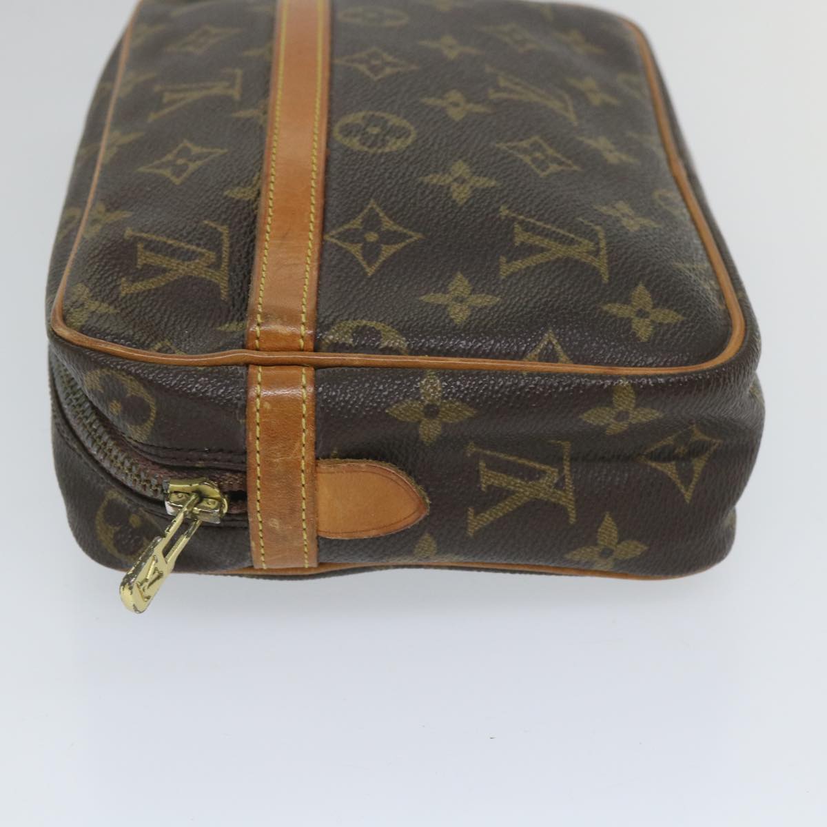 LOUIS VUITTON Monogram Compiegne 23 Clutch Bag M51847 LV Auth yk8776