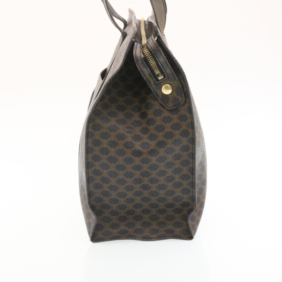 Luxury CELINE Macadam Canvas Tote Bag Black  yt711