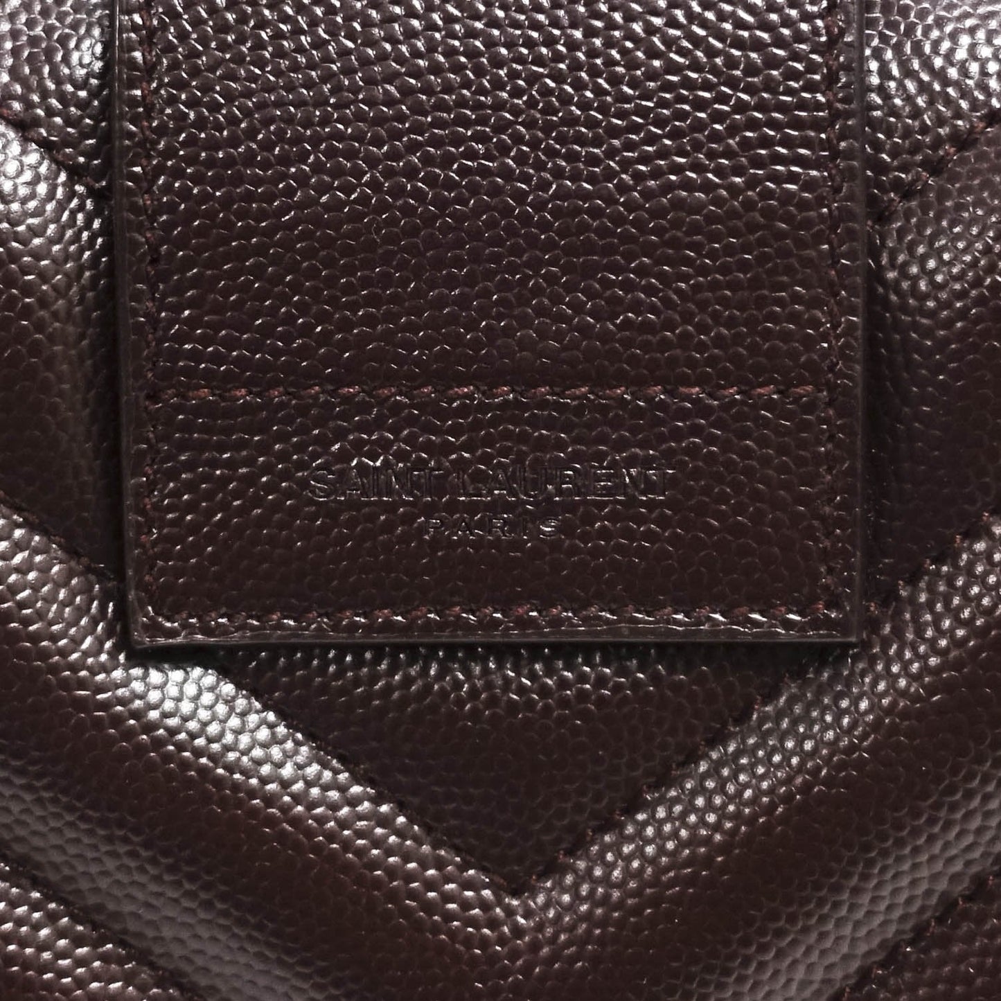Yves Saint Laurent Cassandre Chain-Strap Matelasse Shopper Bag