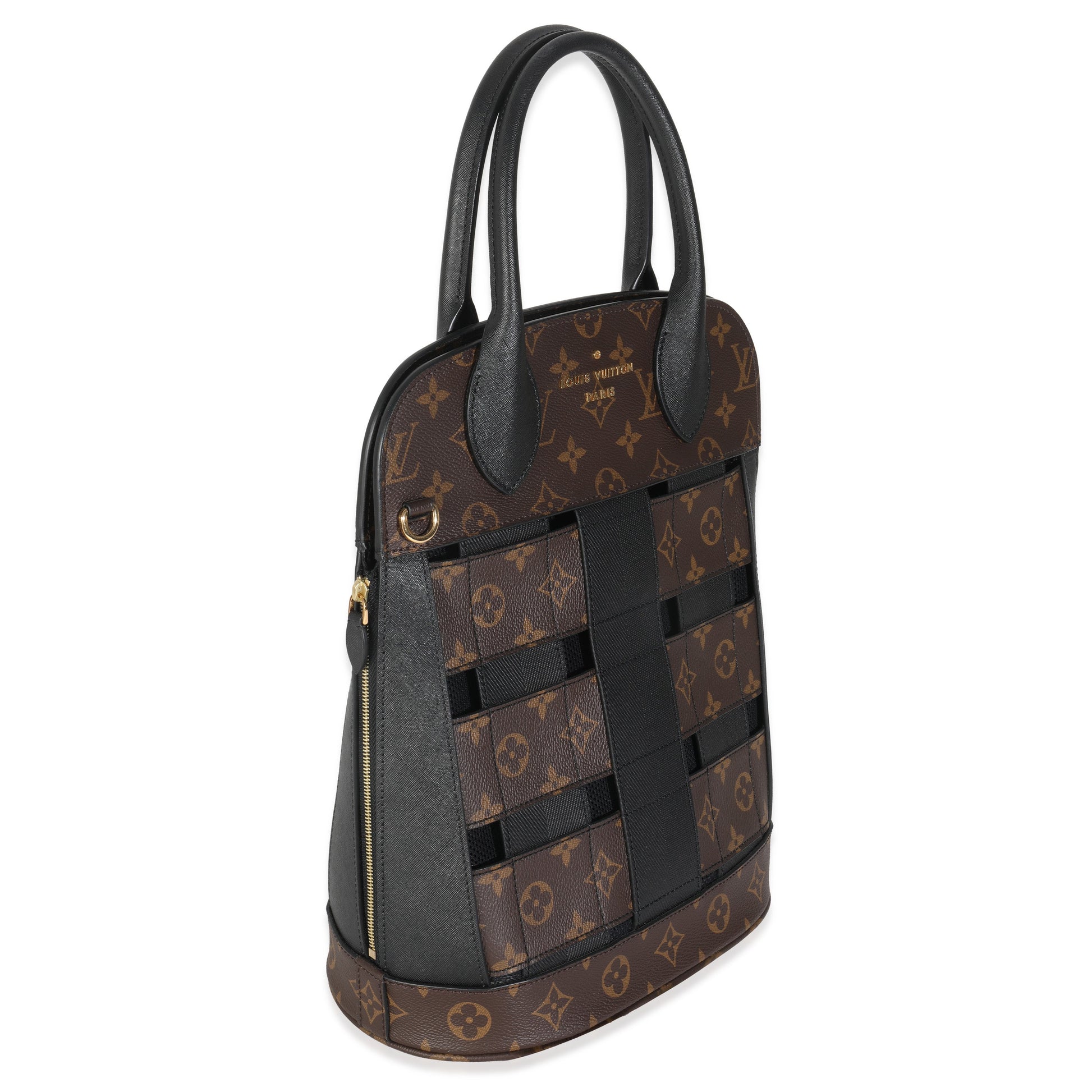 Louis Vuitton Black Monogram Canvas Tressage