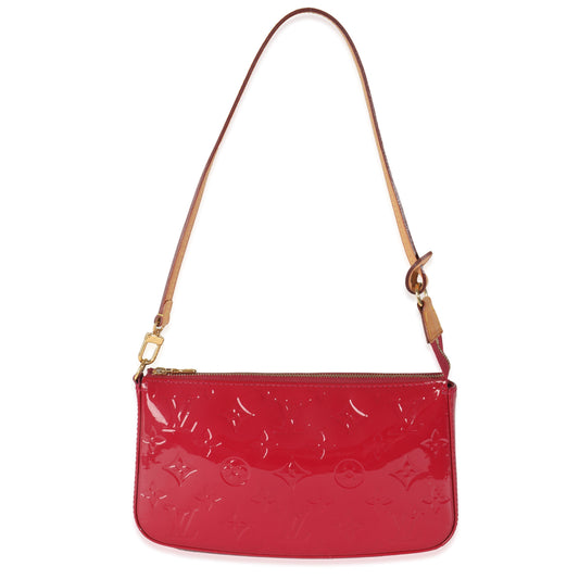 Louis Vuitton Rose Indien Monogram Vernis Pochette Accessoires NM