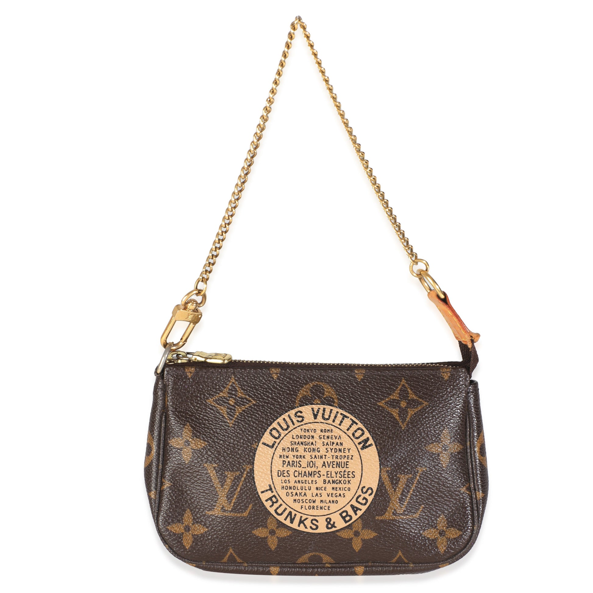 Louis Vuitton Monogram Canvas Trunks Mini Pochette Accessoires