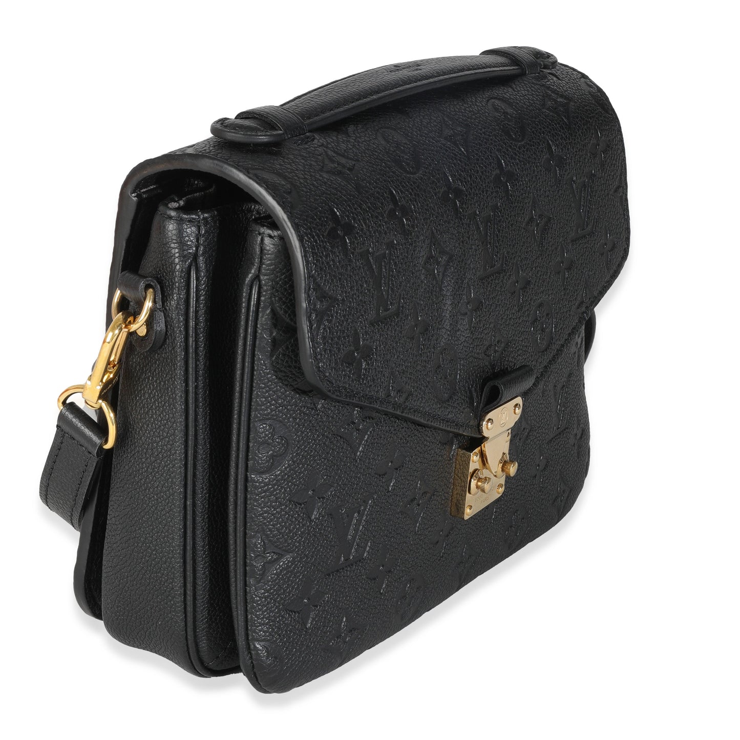 Louis Vuitton Black Monogram Empreinte Pochette Metis