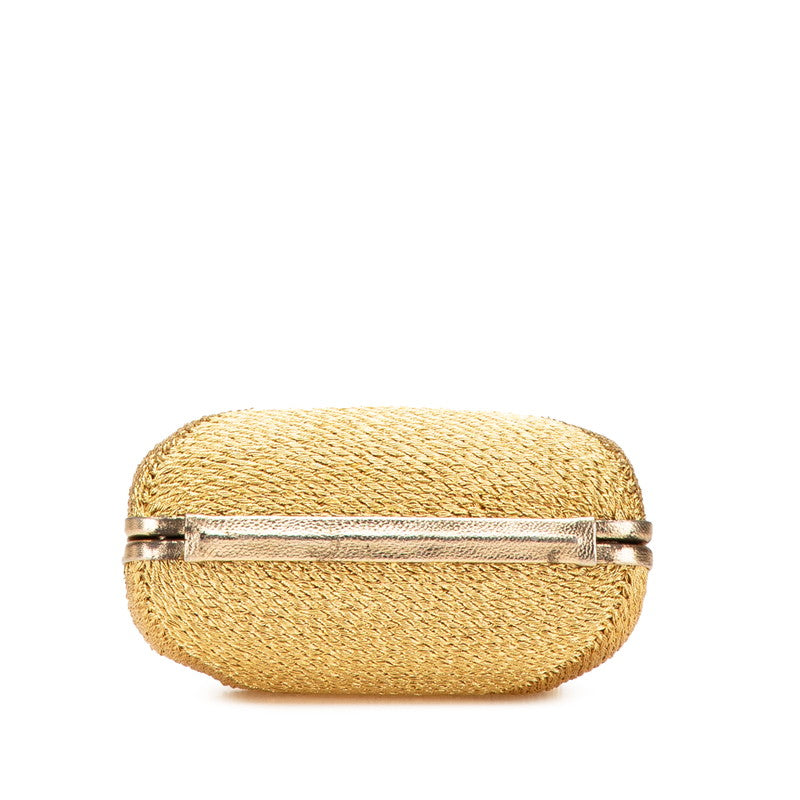 Chanel Coco Glitter Canvas Shoulder Bag